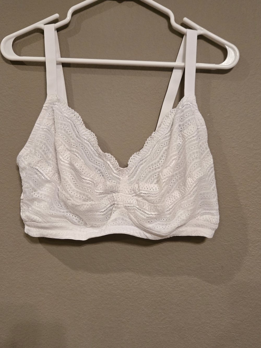 Cosabella White Lace Bralette